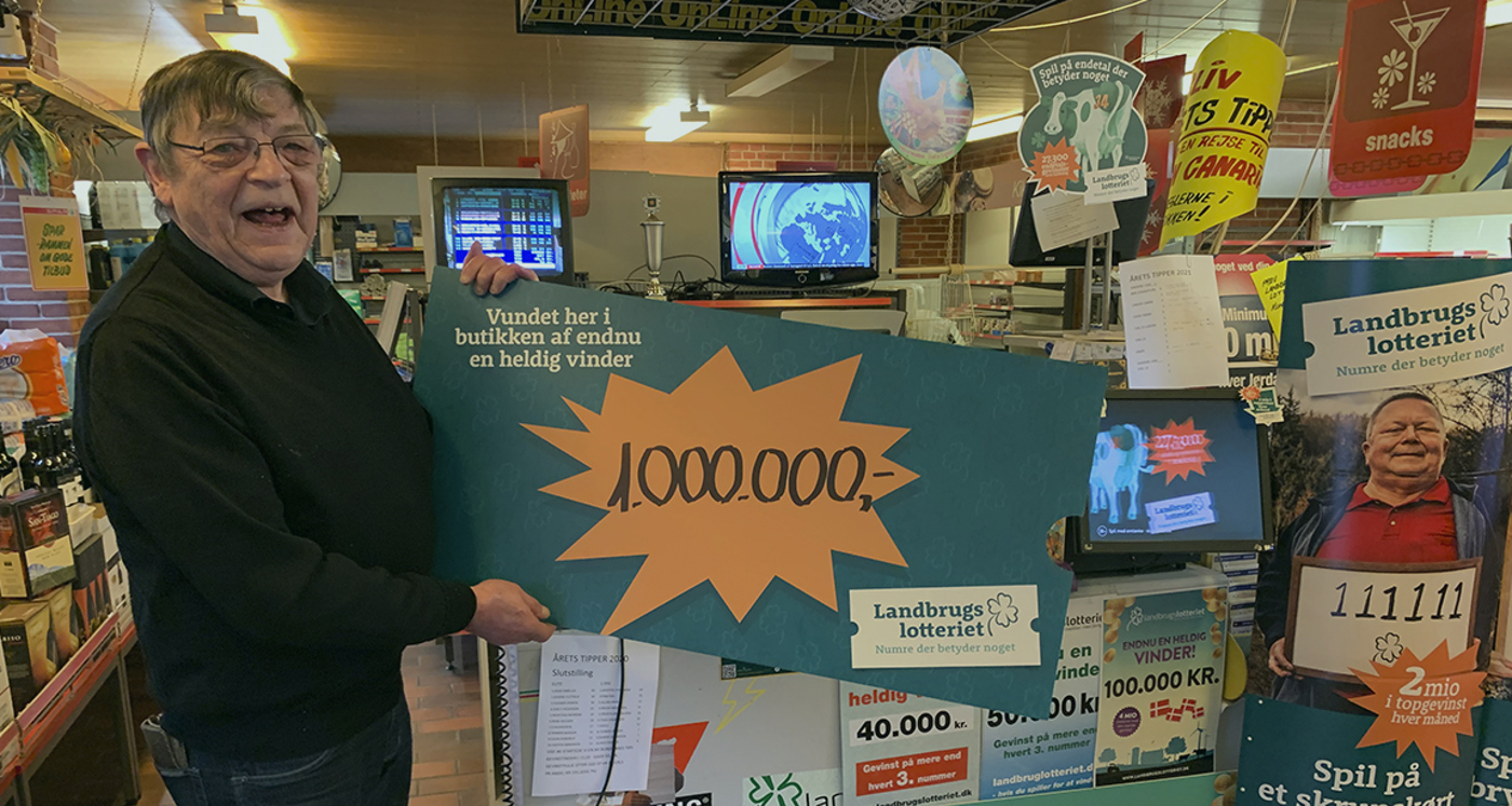 Spiller I Horsens Vinder Gevinst På 1 Million I Landbrugslotteriet